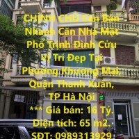 CHÍNH CHỦ Cần Bán Nhanh Căn Nhà Mặt Phố Trịnh Đình Cửu Vị Trí Đẹp Tại  Q. Thanh Xuân, TP Hà Nội.