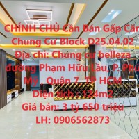 CHÍNH CHỦ Cần Bán Gấp Căn Chung Cư Block D25.04.02