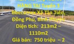 BÁN LỖ 2 LÔ ĐẤT MẶT TIỀN TRẢ NỢ NGÂN HÀNG TẠI  Tuyến 3 Bbecamex Xã Tân Tiến,  Đồng Phú, Bình Phước