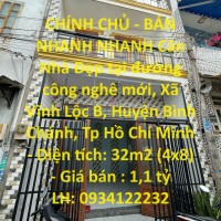 CHÍNH CHỦ - BÁN NHANH NHANH Căn Nhà Đẹp tại Huyện Bình Chánh, Tp Hồ Chí Minh