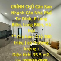 CHÍNH CHỦ Cần Bán Nhanh Căn Nhà Phường Long Biên, Quận Long Biên, Thành Phố Hà Nội