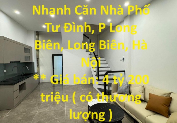 CHÍNH CHỦ Cần Bán Nhanh Căn Nhà Phường Long Biên, Quận Long Biên, Thành Phố Hà Nội