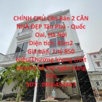 CHÍNH CHỦ Cần Bán 2 CĂN NHÀ ĐẸP Tân Phú - Quốc Oai, Hà Nội