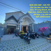 NHÀ SIÊU ĐẸP - GIÁ TỐT - Chính Chủ Cần Bán Căn Nhà Tại Hàng Gòn, TP Long Khánh, Đồng Nai