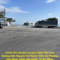 Chính Chủ Cần Bán Lô Góc 2 Mặt Tiền Cách Đường Biển Nguyễn Tất Thành 100m Tại TP Đà Nẵng.