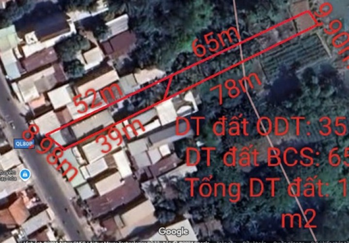 CHÍNH CHỦ Cần Bán Nhà Mặt Tiền QL80B Tại P. Long Sơn, TX Tân Châu, An Giang