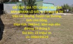 ĐẤT ĐẸP- GIÁ TỐT CHÍNH CHỦ CẦN BÁN NHANH LÔ ĐẤT Vị Trí Đẹp tại huyện Lạc Dương, tỉnh Lâm Đồng