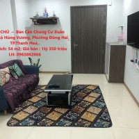 CHÍNH CHỦ  –  Bán Căn Chung Cư Xuân Mai, Đại Lộ Hùng Vương, Phường Đông Hải, TP.Thanh Hoá,.
