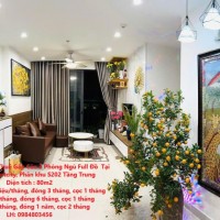 CHÍNH CHỦ Cho Thuê Gấp Căn 3 Phòng Ngủ Full Đồ  Tại VinhomeSmartcity, Phân khu S202 Tầng Trung