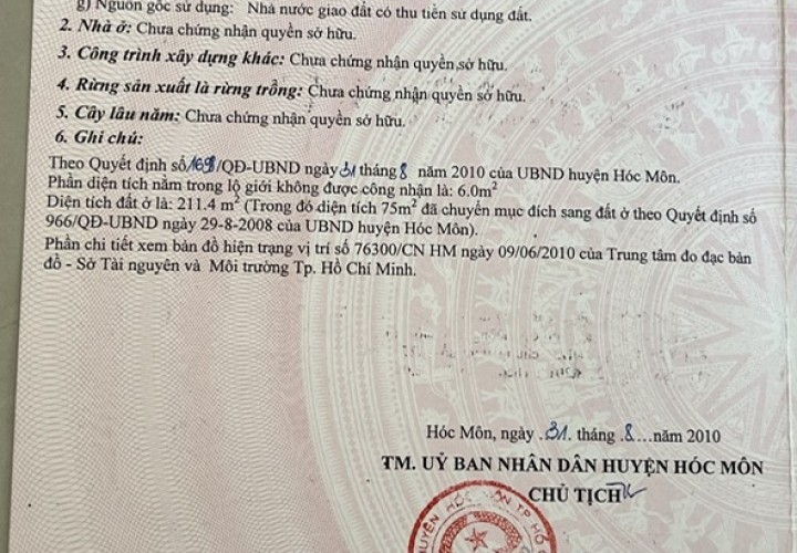 CHÍNH CHỦ Cần Bán Nhanh Xưởng Tại 38E, Song Hành Quốc Lộ 22, Xã Tân Hiệp, Huyện Hóc Môn, HCM