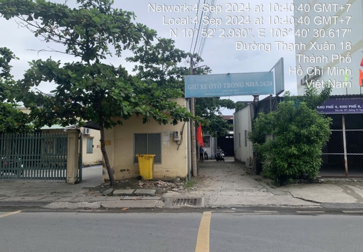 CHÍNH CHỦ Cần Bán Nhanh kho xưởng và bãi xe mặt tiền đường Tô Ngọc Vân, quận 12, TPHCM