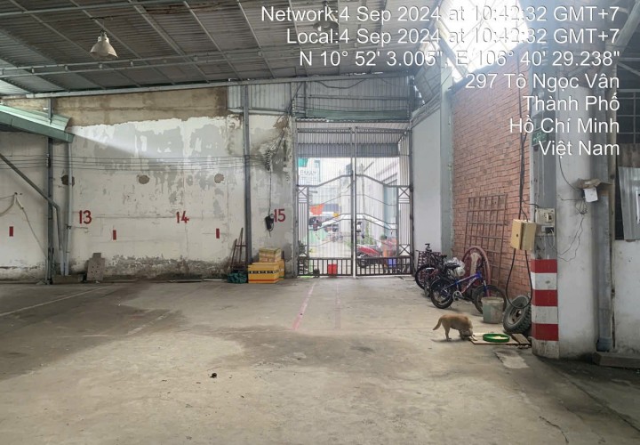 CHÍNH CHỦ Cần Bán Nhanh kho xưởng và bãi xe mặt tiền đường Tô Ngọc Vân, quận 12, TPHCM