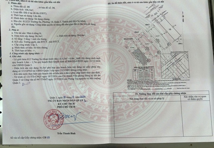 NHÀ ĐẸP - GIÁ TỐT - CHÍNH CHỦ Cần Bán Nhà Vị Trí Đẹp Tại phường 14, quận 3, tp Hồ Chí Minh