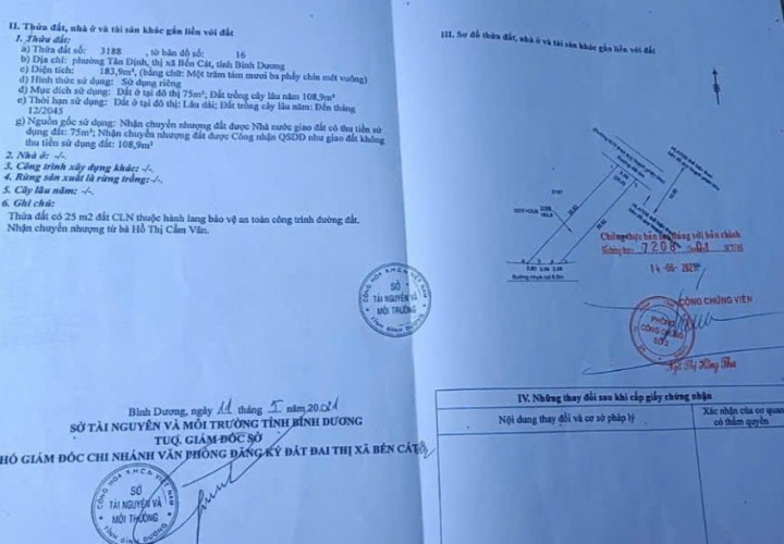 NHÀ ĐẸP - GIÁ TỐT - Chính Chủ Bán Nhà 2 Mặt Tiền Đường 012, KP3, Tân Định, Bến Cát, Bình Dương