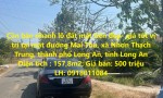 Cần bán nhanh lô đất mặt tiền đẹp- giá tốt vị trí tại TP Long An, tỉnh Long An