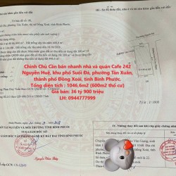 NHÀ ĐẸP 2 MẶT TIỀN- GIÁ TỐT  Chính Chủ Cần bán nhanh nhà và quán Cafe đang kinh doanh tốt