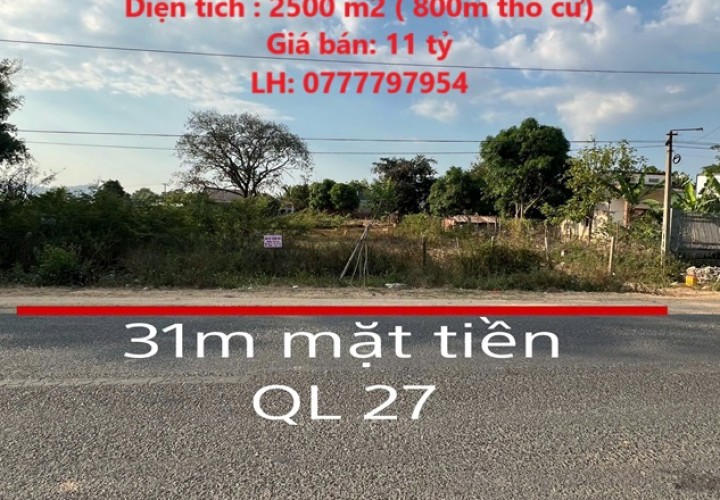 ĐẤT ĐẸP- GIÁ TỐT Cần bán nhanh lô đất 2 mặt tiền view hồ Lắk tại huyện Lăk, tỉnh Dak Lak