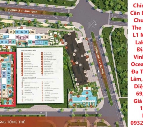 Chính Chủ Cần Bán Căn Chung Cư The Liberty L1 Masteri Lakeside