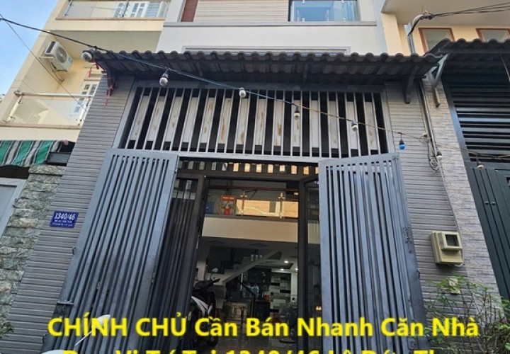 CHÍNH CHỦ Cần Bán Nhanh Căn Nhà  Đẹp Vị Trí Tại Quận Gò Vấp, TP HCM