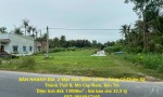 BÁN NHANH Đất  2 Mặt Tiền Quốc Lộ 60 - Sông Cổ Chiên Xã Thành Thới B, Mỏ Cày Nam, Bến Tre