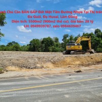 Chính Chủ Cần BÁN GẤP Đất Mặt Tiền Đường Nhựa Tại Thị trấn Ma Đa Guôi, Đạ Huoai, Lâm Đồng