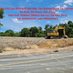Chính Chủ Cần BÁN GẤP Đất Mặt Tiền Đường Nhựa Tại Thị trấn Ma Đa Guôi, Đạ Huoai, Lâm Đồng