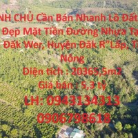 CHÍNH CHỦ Cần Bán Nhanh Lô Đất View Suối  Đẹp Mặt Tiền Đường Nhựa Tại Tỉnh Đăk Nông