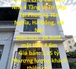 CHÍNH CHỦ Cần Bán Nhà 4 Tầng Vị Trí Đẹp Tại Phường Yên Nghĩa, Hà Đông, Hà Nội