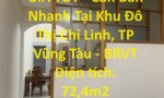NHÀ CHÍNH CHỦ - GIÁ TỐT - Cần Bán Nhanh Tại Khu Đô Thị Chí Linh, TP Vũng Tàu - BRVT