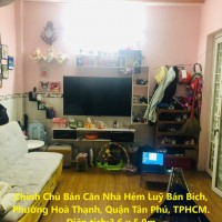 Chính Chủ Bán Căn Nhà Hẻm Luỹ Bán Bích, Phường Hoà Thạnh, Quận Tân Phú, TPHCM.