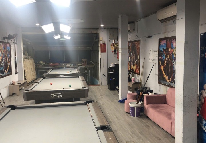 Cần sang nhượng nhanh quán bi a 1995 Billards club đang kinh doanh ổn định tại quận Bắc Từ Liêm, HN