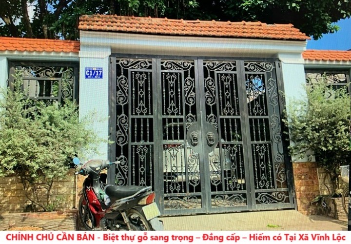 CHÍNH CHỦ CẦN BÁN - Biệt thự gỗ sang trọng – Đẳng cấp – Hiếm có Tại  Vĩnh Lộc B, Bình Chánh
