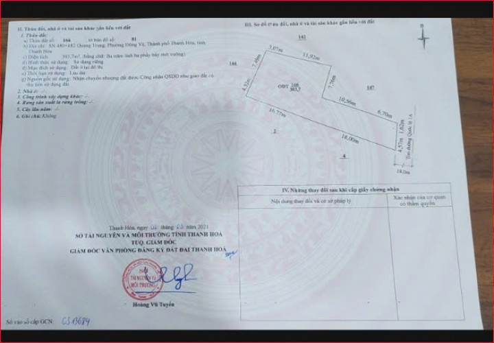 NHÀ ĐẸP  - GIÁ TỐT - CHÍNH CHỦ CẦN BÁN CĂN NHÀ  MẶT PHỐ Quang Trung, Phường Đông Vệ - TP Thanh Hóa