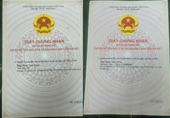 CHÍNH CHỦ CẦN BÁN CĂN NHÀ CẤP 4 TẠI Phường Ninh hiệp, thị xã Ninh Hòa, tỉnh Khánh Hòa