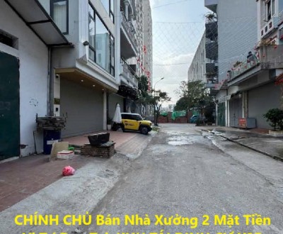 CHÍNH CHỦ Bán Nhà Xưởng 2 Mặt Tiền Vị Trí Đẹp Tại  KHU TÁI ĐỊNH CƯ X2B YÊN SỞ, HOÀNG MAI, HÀ NỘI