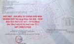 ĐẤT ĐẸP - GIÁ ĐẦU TƯ CHÍNH CHỦ BÁN NHANH ĐẤT Xã Long Hòa, Cần GIờ , HCM