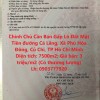 Chính Chủ Cần Bán Gấp Lô Đất Mặt Tiền đường Cá Lăng, Xã Phú Hòa Đông, Củ Chi, TP Hồ Chí Minh