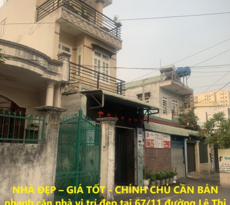 NHÀ ĐẸP – GIÁ TỐT - CHÍNH CHỦ CẦN BÁN nhanh căn nhà vị trí đẹp tại TP Thủ Đức, TPHCM