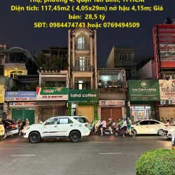 NHÀ ĐẸP – GIÁ TỐT - CẦN BÁN NHANH căn nhà mặt tiền đường Hoàng Văn Thụ tại quận Tân Bình, TPHCM