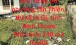 ĐẤT ĐẸP - GIÁ TỐT - Chính Chủ Bán LÔ ĐẤT HẺM TẠI  phường Tân Thiện, thị xã La Gi, tỉnh Bình Thuận