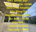 MẶT BẰNG ĐẸP - GIÁ TỐT - Cần SANG NHƯỢNG NHANH Mặt Bằng Tại Nguyễn Hồng Đào - Tân Bình - HCM