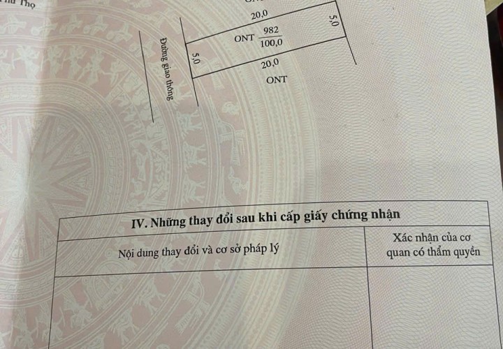 Đất đẹp- giá tốt cần bán nhanh lô đất vị trí đẹp - giá đầu tư tại TP Việt Trì, tỉnh Phú Thọ