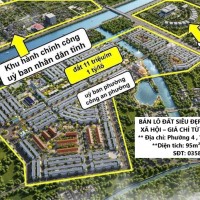 BÁN LÔ ĐẤT SIÊU ĐẸP 95M² VIEW NHÀ Ở XÃ HỘI – GIÁ CHỈ TỪ 1 TỶ/LÔ Hậu Giang