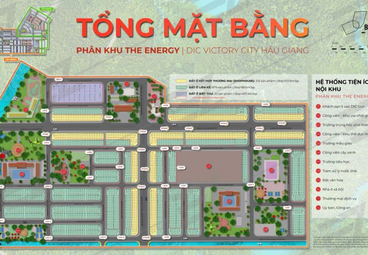 BÁN LÔ ĐẤT SIÊU ĐẸP 95M² VIEW NHÀ Ở XÃ HỘI – GIÁ CHỈ TỪ 1 TỶ/LÔ Hậu Giang