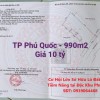 Cơ Hội Lớn Sở Hữu Lô Đất Đẹp - Tiềm Năng tại Đặc Khu Phú Quốc
