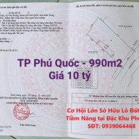 Cơ Hội Lớn Sở Hữu Lô Đất Đẹp - Tiềm Năng tại Đặc Khu Phú Quốc