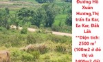 HOT HOT !! CHÍNH CHỦ CẦN BÁN NHANH LÔ ĐẤT TẠI Đường Hồ Xuân Hương,Thị trấn Ea Kar, Ea Kar, Đắk Lắk