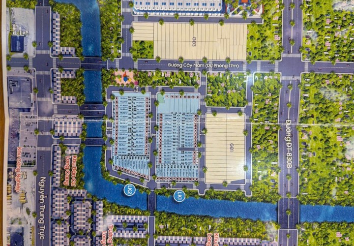 Chính Chủ Bán GẤP Đất 2 Mặt Tiền Tại Xã Long Cang, Cần Đước, Long An