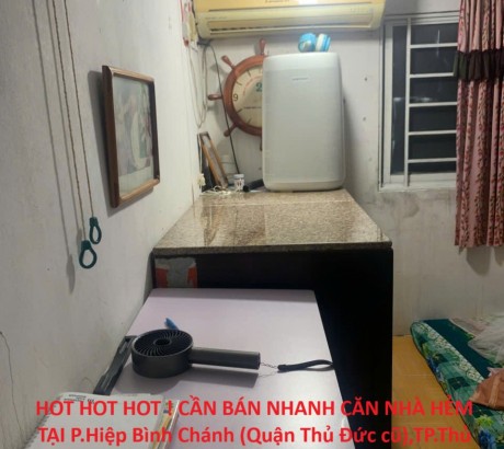 HOT HOT HOT ! CẦN BÁN NHANH CĂN NHÀ HẺM TẠI P.Hiệp Bình Chánh (Quận Thủ Đức cũ),TP.Thủ Đức, HCM