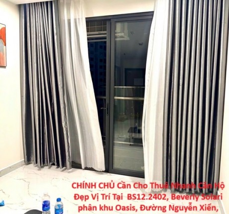 CHÍNH CHỦ Cần Cho Thuê Nhanh Căn Hộ Đẹp Vị Trí Tại TP Thủ Đức , HCM